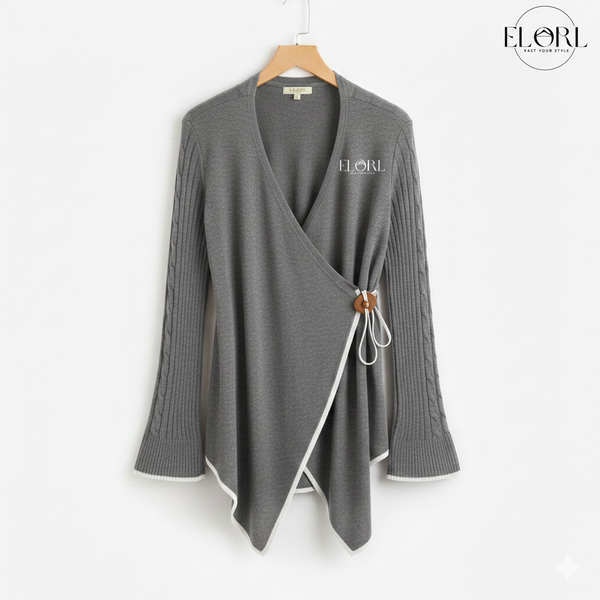 Elori Silva Luxe Wrap Cardigan