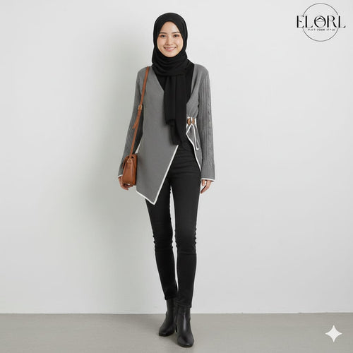 Elori Silva Luxe Wrap Cardigan