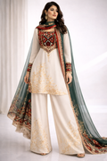 Iranian Flasteena Contrast Palazzo Set for Women